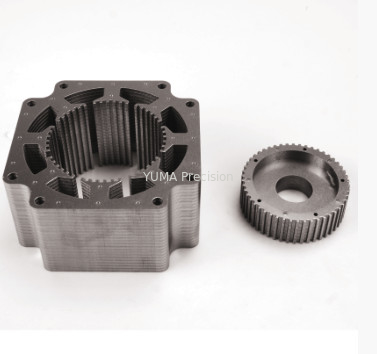 Пакет прокатанный утюгом статора ядра NEMA34 86mm Stepper стог статора и ротора